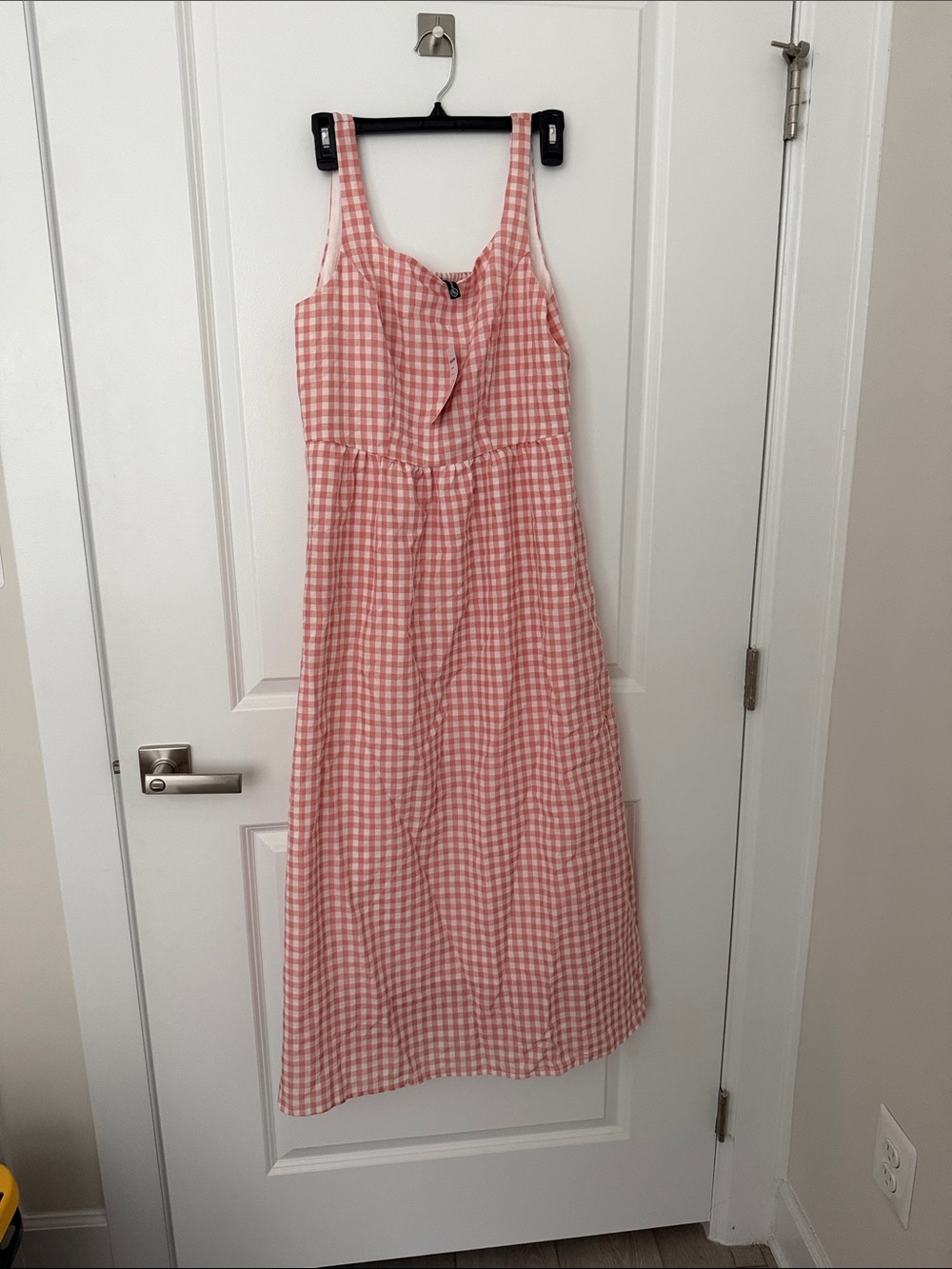 Pink Gingham Sundress